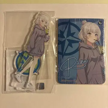 BanGDream! 합동 기획전 요라나 아크릴 스탠드 패스 케이스 세트