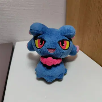 포켓몬스터 축광 마스코트 봉제 인형 키링 무우마