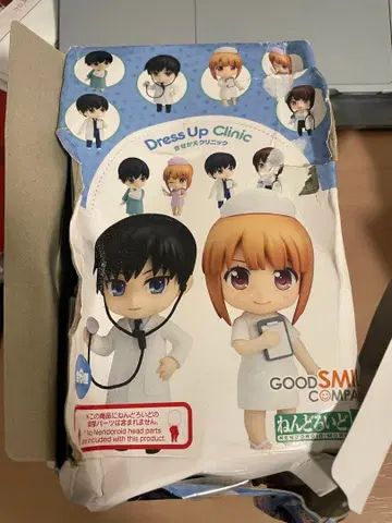 넨도로이드 더블 클릭 옷 갈아입히기 클리닉 전 6종 세트