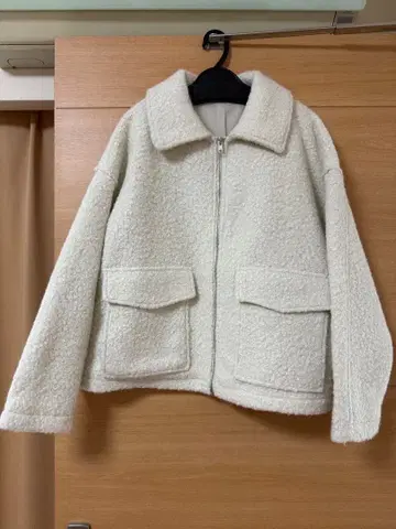 DISCOAT W 포켓 지퍼 블루종