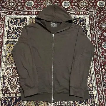 OSH KOSH 더블 지퍼 후드티 브라운