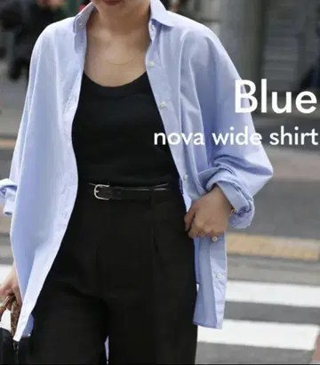 [ 새상품급 ] Deuxieme Classe/nova 와이드 셔츠