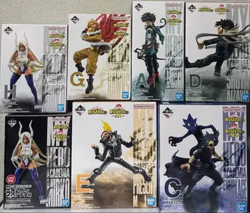 나의 히어로 아카데미아 제일복권 돌입 피규어 7체 세트