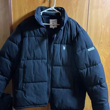 U.S. POLO ASSN. 블랙 다운 자켓