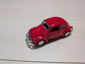 폭스바겐 비틀 미니카 레드