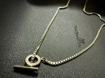 심플 실버 목걸이