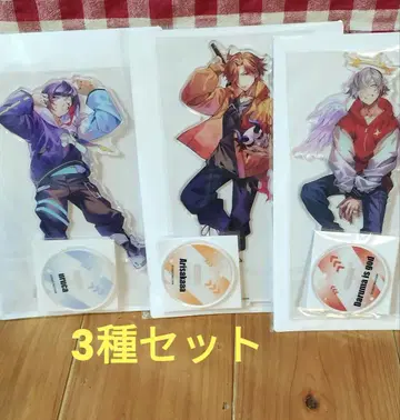 CrazyRaccon 빅 아크릴 스탠드 3종 세트