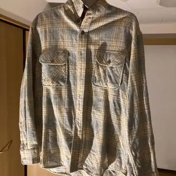 Sears의 울 체크 셔츠