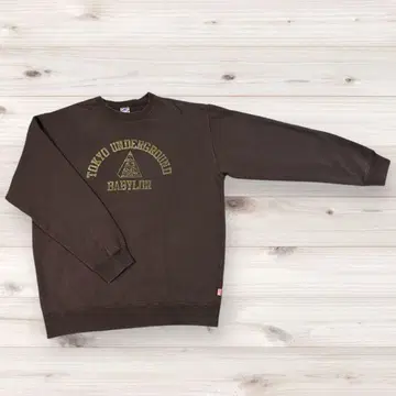 도쿄 언더그라운드 바빌론 맨투맨 면100%