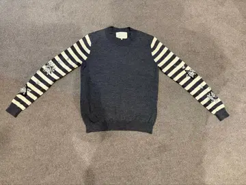 chesty 비쥬 포함 다크 그레이 긴팔 니트