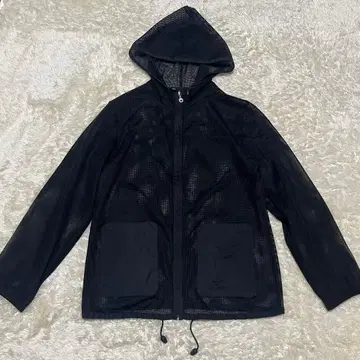 mila schon 밀라 쇤 후드티 메쉬 블랙