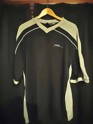 FUBU 반팔 셔츠 XL 블랙/그레이