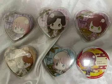 아득한 시공 속에서 히로인 캔뱃지 세트