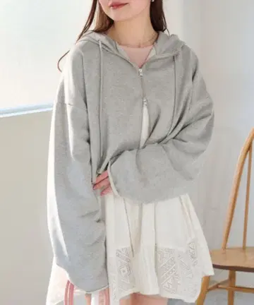 Kastane 오버다이 후드 맨투맨