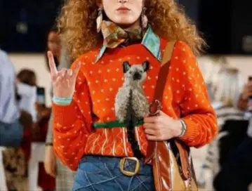 MARC JACOBS cat 니트 스웨터 런웨이