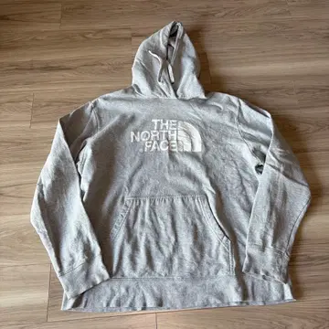 XL 사이즈 THE NORTH FACE 그레이 후드 부착 후드티