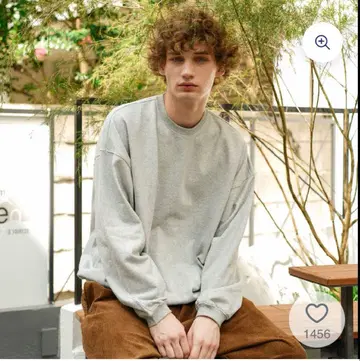 스웨트 셔츠 B5005 bonbon store 사이즈 s