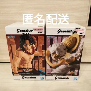 Grandista 루피 에이스 피규어 세트