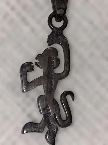 디자인 실버 목걸이