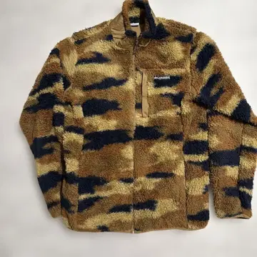 카모플라쥬 플리스 자켓 L 사이즈