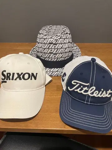 Srixon Titleist Puma 모자 세트