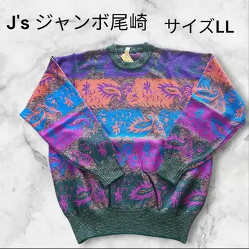 [새상품급] J's 점보 오자키 스웨터 니트 LL 골프 남성용 라메