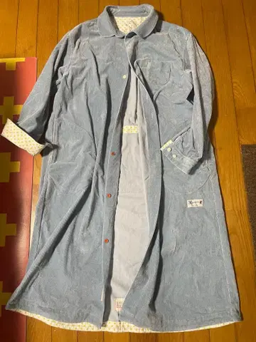 카이세이도 코듀로이 롱 코트