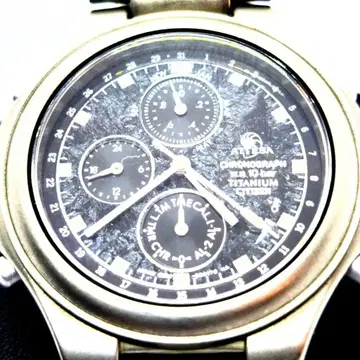 [ 새상품급 ] 시티즌 아테사 6850 티타늄 크로노그래프 10기압 방수