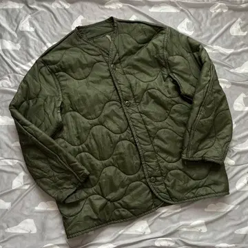 [ 새상품급 ] M-65 M-51 라이너 퀼팅 그린 사이즈 S