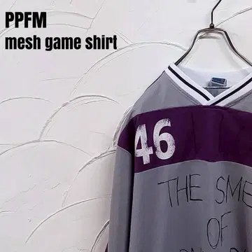 PPFM/피피에프엠 00archive 메쉬 게임 셔츠