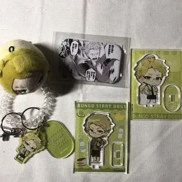 문호 스트레이독스 쿠니키다 돗포 굿즈 세트