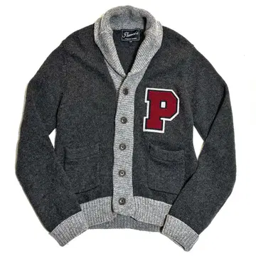 PHERROW'S 숄카라 니트 가디건