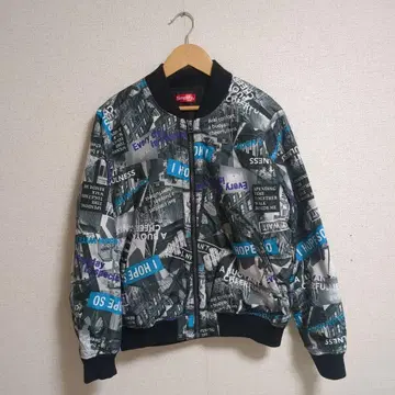 Simplify 그래픽 봄버 자켓