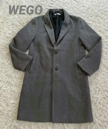 [ WEGO ] 체스터 코트 롱 코트 그레이 M