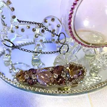 신상 고져스 비쥬 헤어 클립 스와로브스키