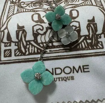 윈도우 꽃 모티브 목걸이 쉘 아마존 나이트