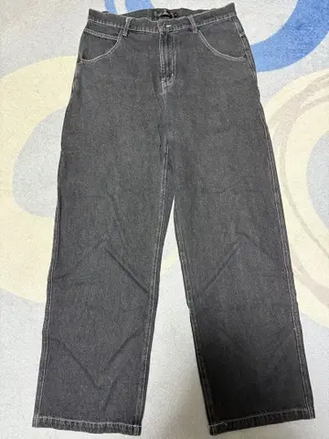 데님 루즈 페인터 워크 팬츠