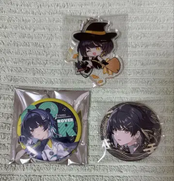 명조 이케하로 기념 극락탕 아크릴 캔디 키링 캔뱃지 여자 표류자