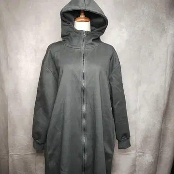 USED 허그유 롱 후드티