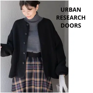 URBAN RESEARCH DOORS 퀼트 노카라 자켓