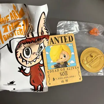 ONEPIECE x LABUBU 콜라보 피규어 POPMART 상디