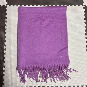 FURLA 캐시미어 대형 스톨 라벤더 퍼플