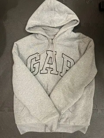 GAP 그레이 집업 후드티