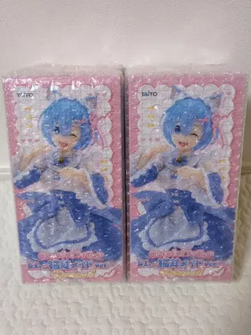 3세트 리제로 렘 ~고양이 귀 메이드 Ver.~ Renewal 크림 소다