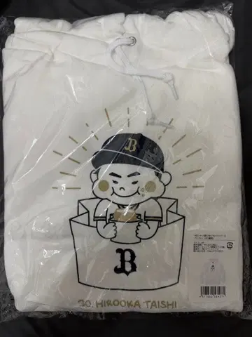 오릭스 버팔로스 히로오카 다이시 후드티 M 사이즈