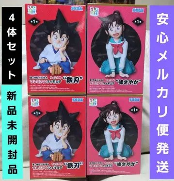 YAIBA 쵸코노세 미네 사야카 테츠진 4체 세트 미개봉 새상품