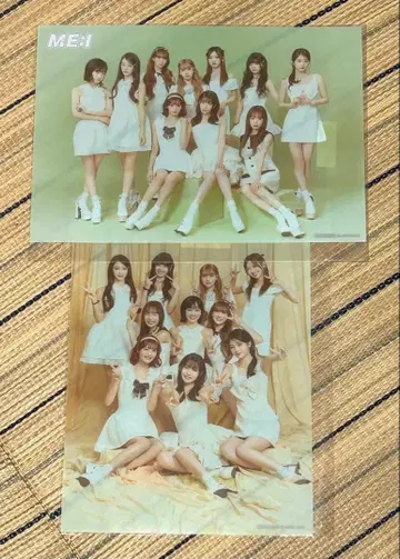 ME:I 미이 MUSE CD 특전 네오윙 클리어 포스터 세트