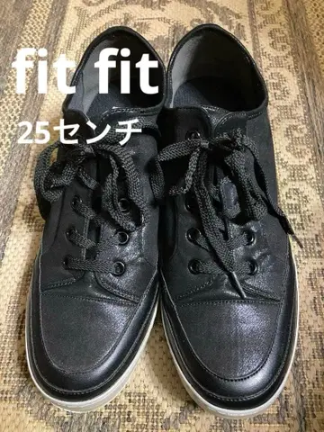 새상품급 fitfit 핏핏 부드러운 스니커즈 25cm 블랙