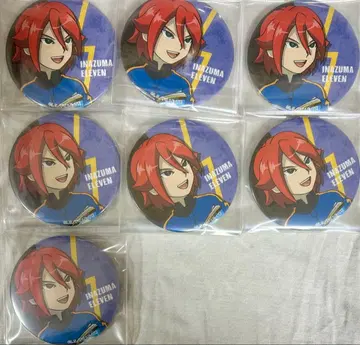 이나즈마 일레븐 제비뽑기당 키야마 히로토 캔뱃지 7개 세트