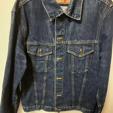 ZARA Jeans 다크 블루 데님 자켓